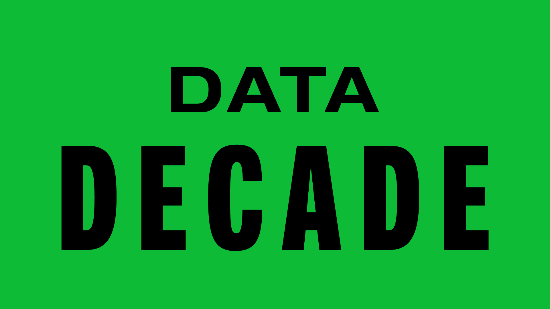 Data Decade at the ODI